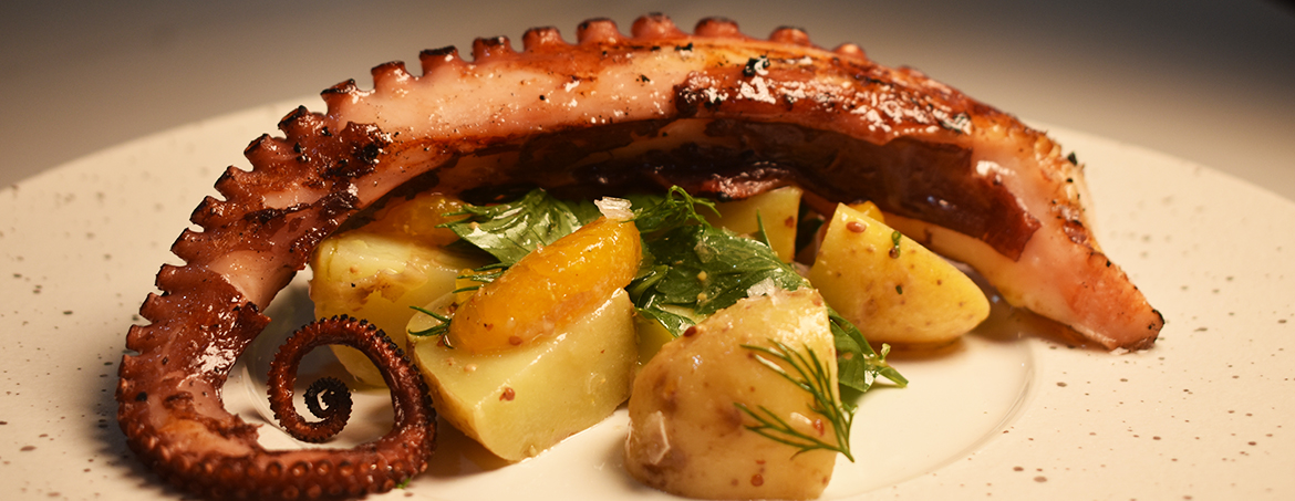 Grilled Octopus with Potato Salad | jules