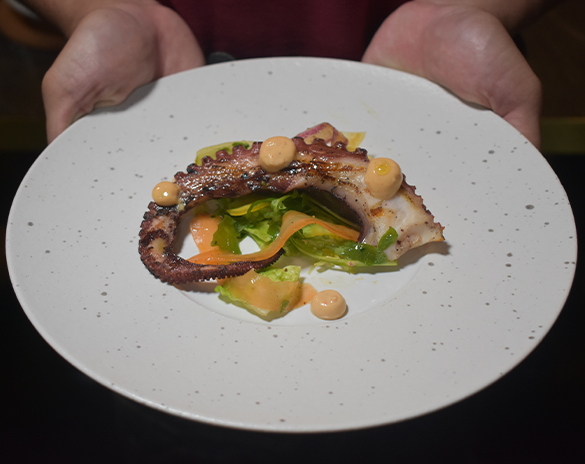 octopus salad (salade de cussie pouple grille | jules